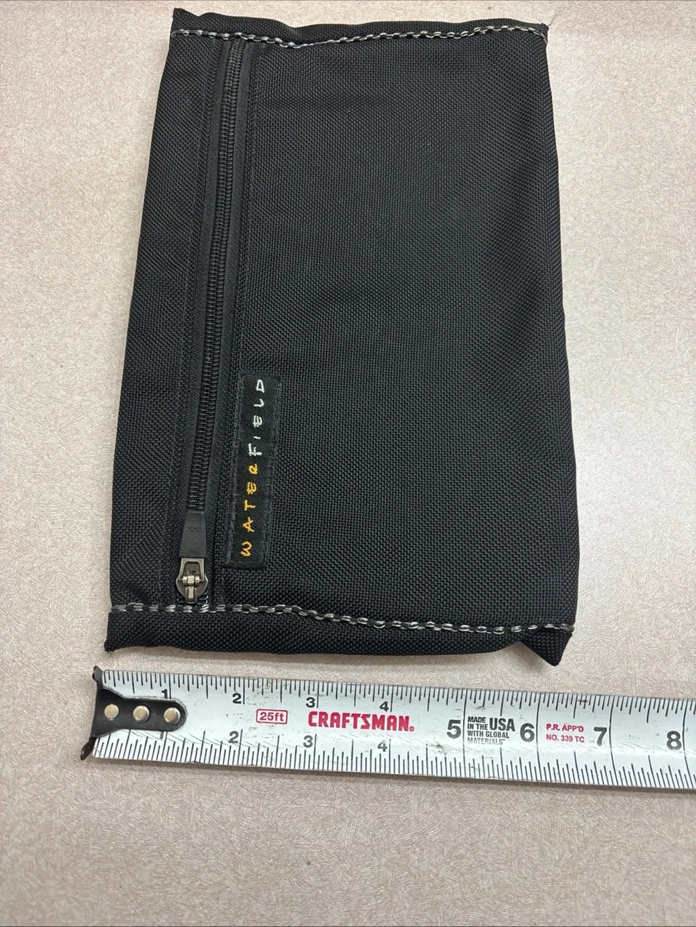Waterfield Tech Guy Gear Pouch Organizer Ballistic Nylon Black USA Made Travel